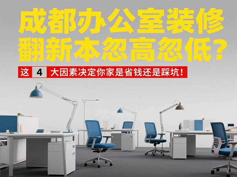 成都辦公室裝修翻新成本忽高忽低？這 4 大因素決定你家是省錢(qián)還是踩坑！